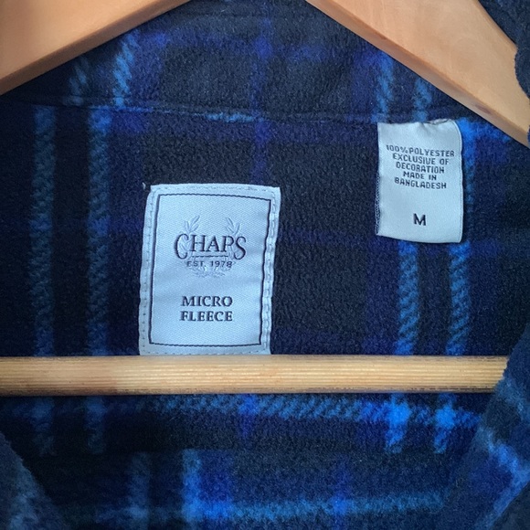 Chaps Micro Fleece Top - Picture 3 of 4